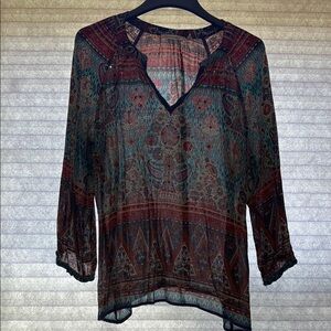 Bohemian Paisley Women's Tunic Top